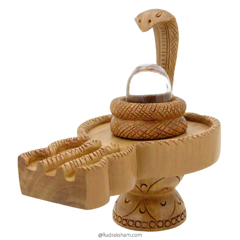 Chandan - Sphatik Shivling