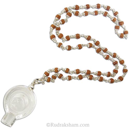  Rudraksha - Shivling Necklace