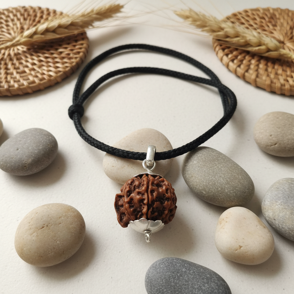 Ganesh Rudraksha Bead | 100% Original Energised Natural Spiritual Ganesha Rudraksha Bead from Nepal