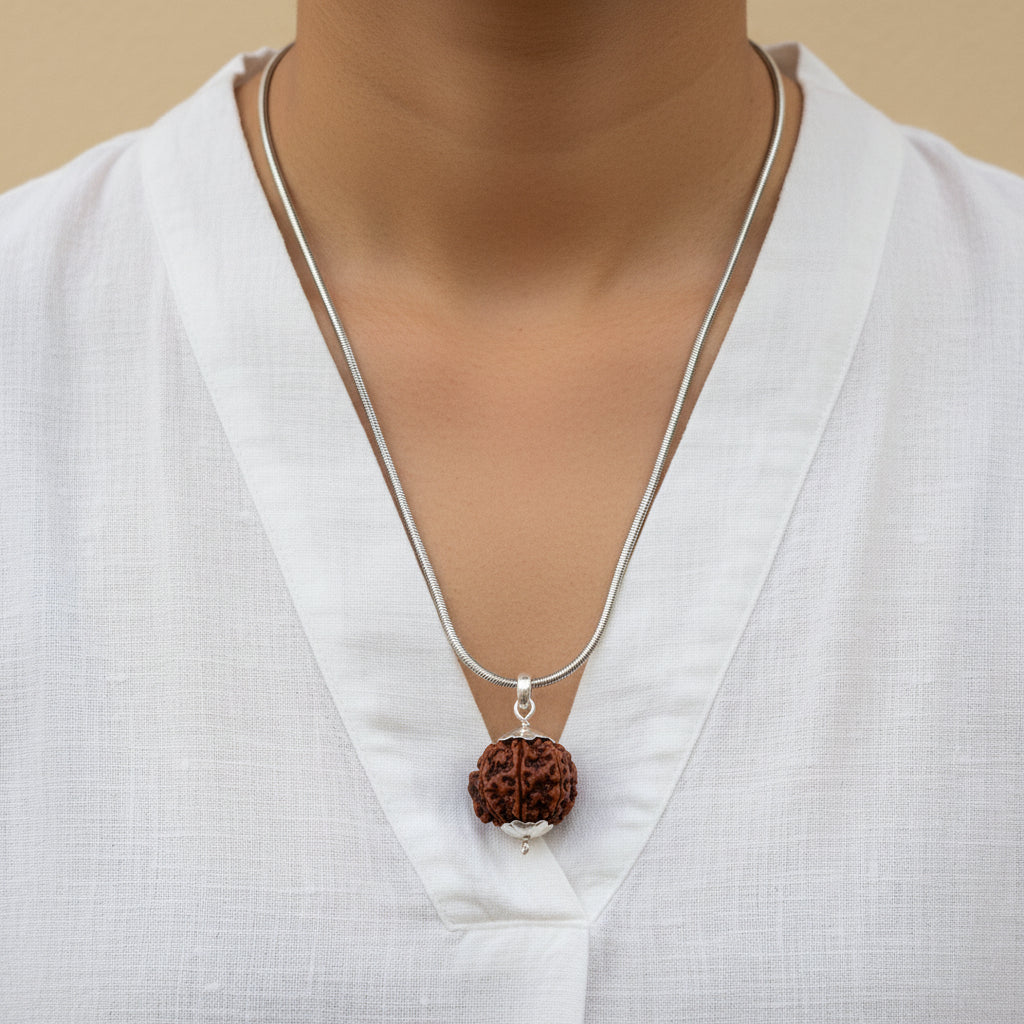 Ganesh Rudraksha Bead | 100% Original Energised Natural Spiritual Ganesha Rudraksha Bead from Nepal