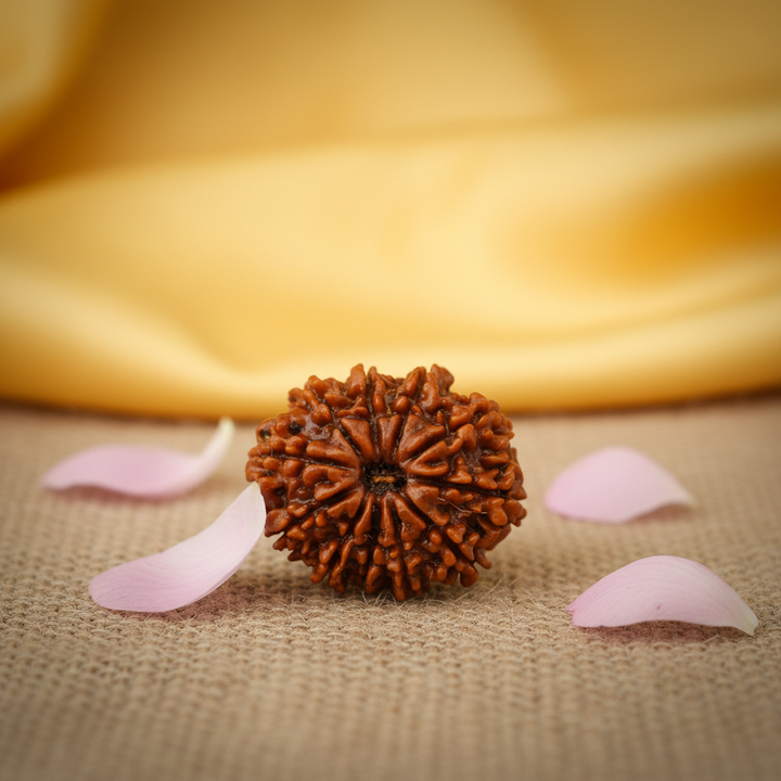 Original 11 Mukhi Rudraksha (Nepal) – Success, Protection & Courage Medium Only Bead