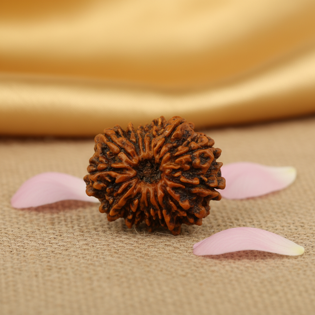 Original 13 Mukhi Rudraksha from Nepal – Power of Attraction & Desire Only Bead