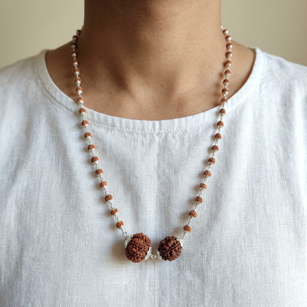 Leo (Simha) Authority & Leadership Bundle - 12 & 3 Mukhi Rudraksha