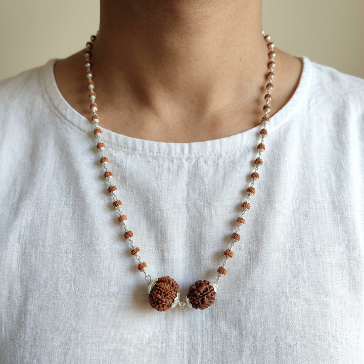 Leo (Simha) Authority & Leadership Bundle - 12 & 3 Mukhi Rudraksha