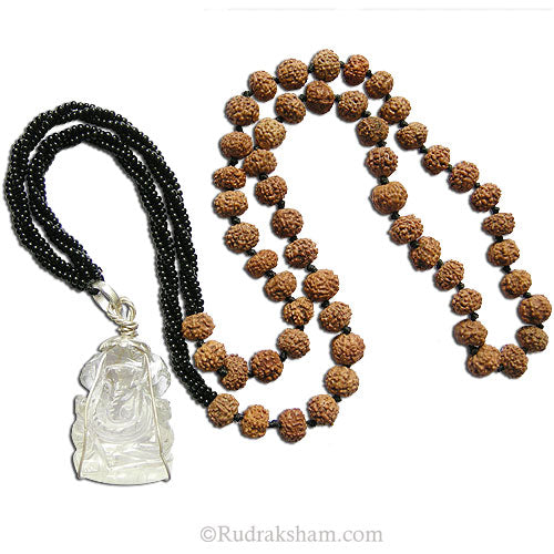  Black Seed Beads Mala for Saturn