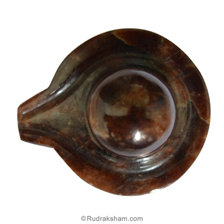 Hessonite - Gomed Shivlinga - Medium