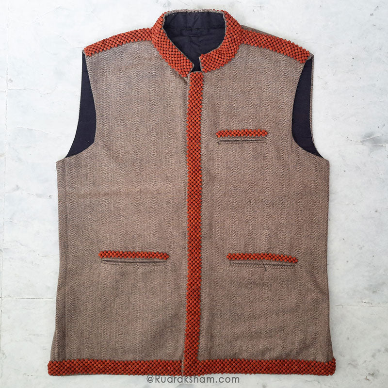  Handcrafted with Rudraksha Beads