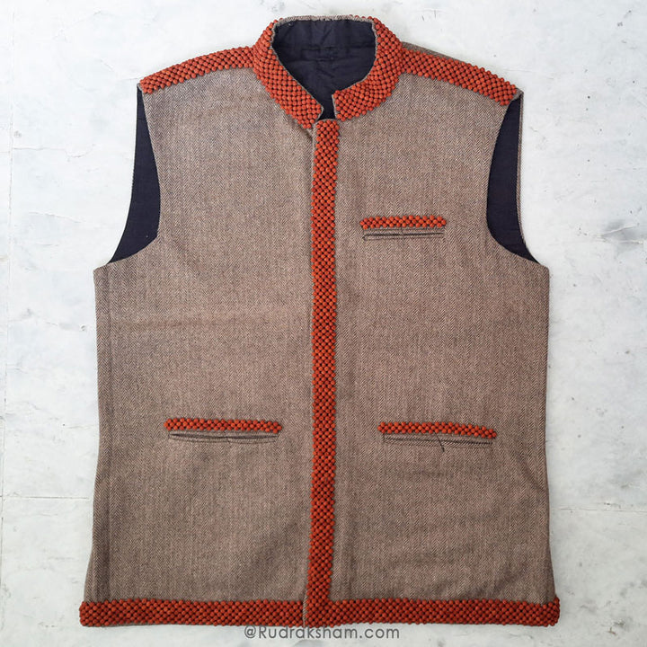  Handcrafted with Rudraksha Beads