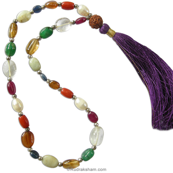 27 + 1 Beads Japa Mala Set of 14 Different Beads