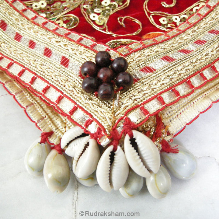 Designer Cloth Puja Aasan For God