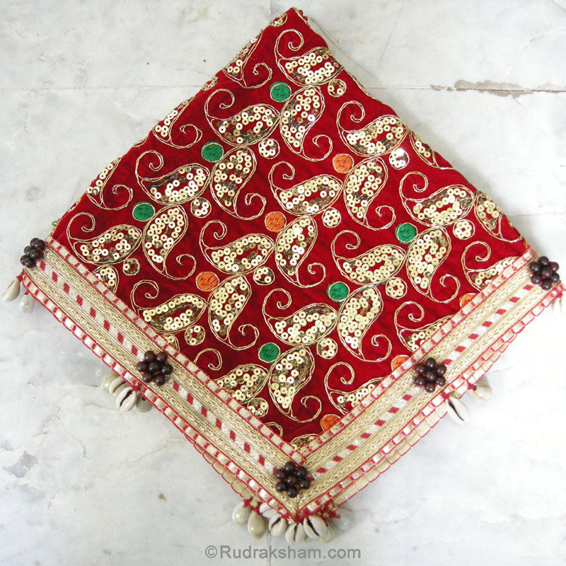 Designer Cloth Puja Aasan For God