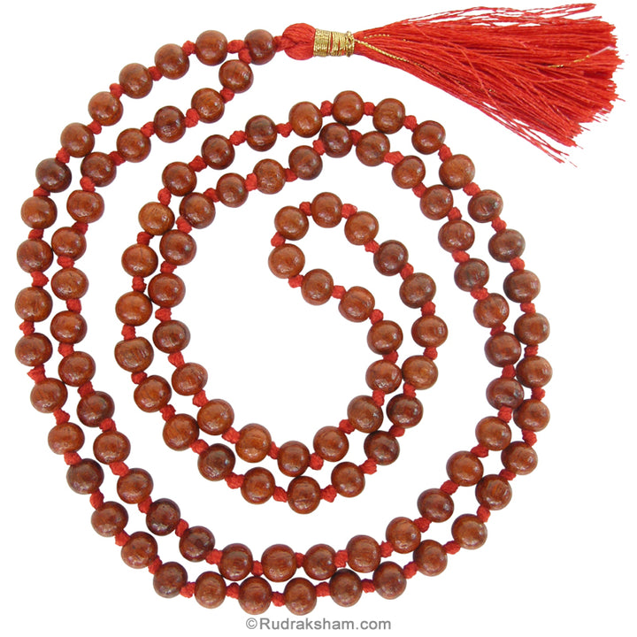  Red Chandan Mala 6.5 mm