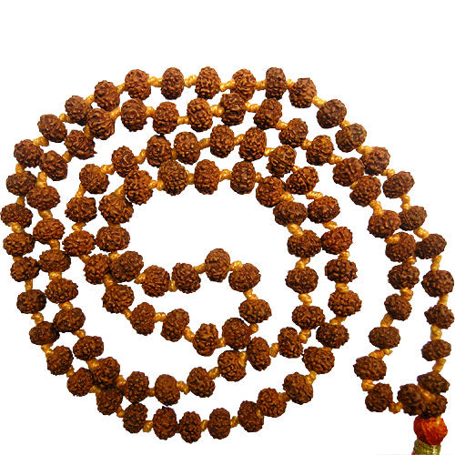 4mm Rudraksha Mala Rosary | 4mm Rudraksha Japa mala