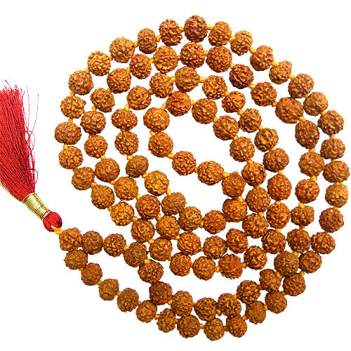 7mm Rudraksha Mala | Rudraksha Beads Japa Mala Rosary 7 mm | Benefits of Rudraksha Mala