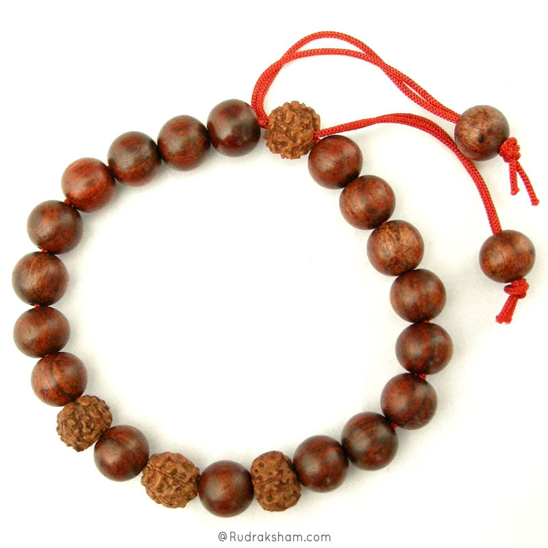  Plain Smooth Round Red Sandalwood beads