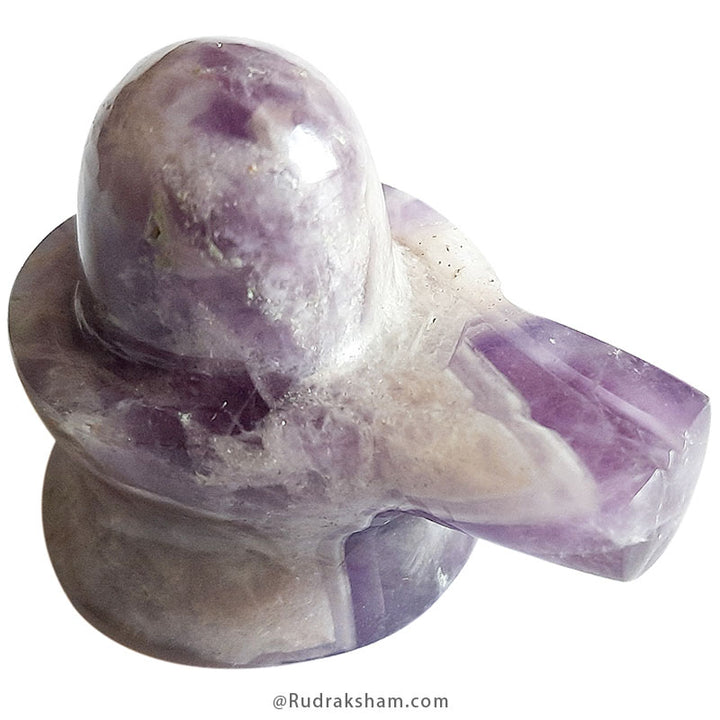Amethyst Shivling | Amethyst Gemstone Shivling | Amethyst Crystal Shivalinga | Purple Shivalingam