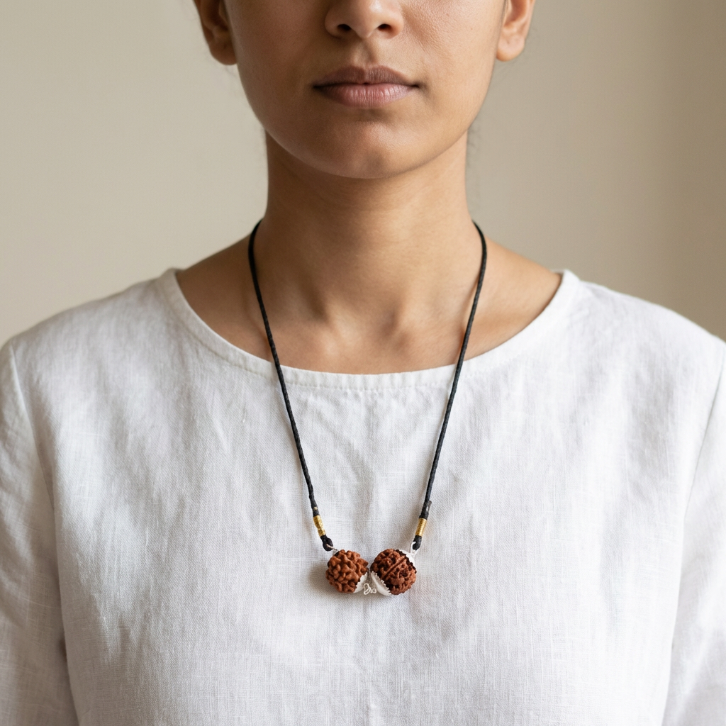 Scorpio (Vrischhik) Intuition & Financial Gain Bundle - 5 & 2 Mukhi Rudraksha