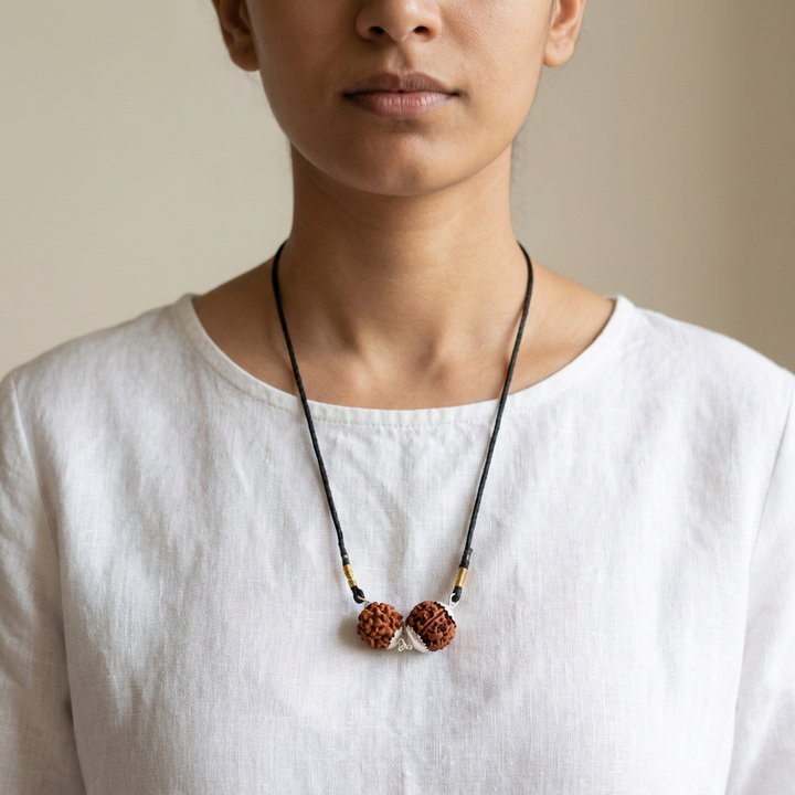 Scorpio (Vrischhik) Intuition & Financial Gain Bundle - 5 & 2 Mukhi Rudraksha