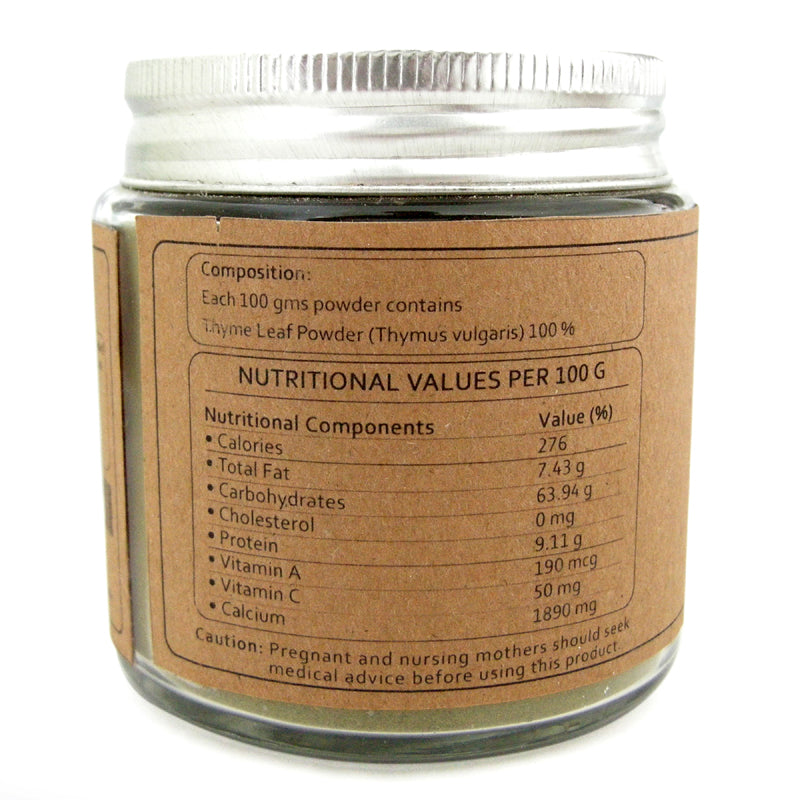 Thyme Leaf Powder ( Thymus Vulgaris )