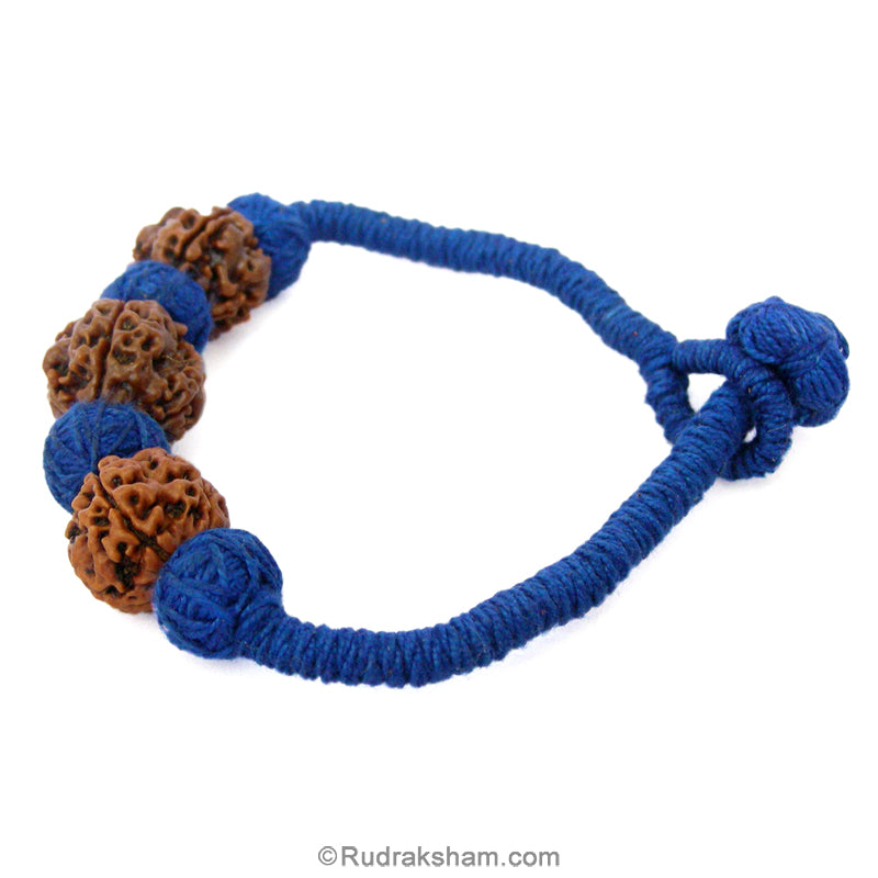  Triple 4 Mukhi Wrist Band