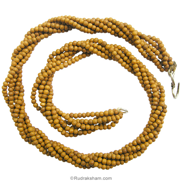 White Chandan Neckband 2 mm