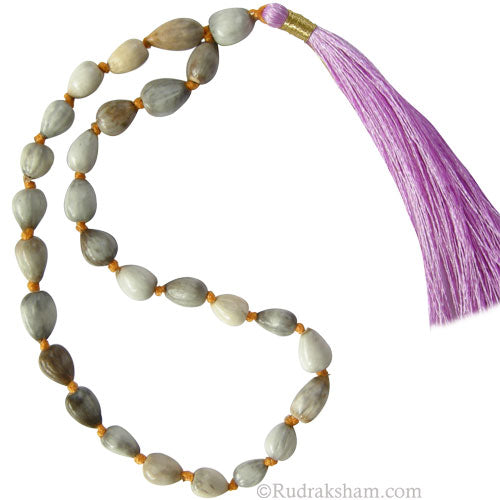  White Vaijanti Japa Mala