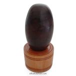 Narmdeshwar Shivling with Wooden Jalhari Base - 5