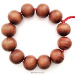 Sandalwood Beads Wrist Mala Bracelet | Pure White Sandalwood Bracelet | Chandan Bracelet