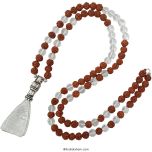  Rudraksha-Sphatik with Shree Yantra Necklace