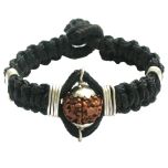 5 Mukhi Rudraksha Wrist Band in Copper