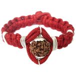 7 Mukhi Rudraksha Wrist Band in Copper