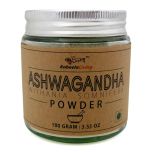 Ashwagandha Powder, Withania Somnifera Powder, Ashwagandha Herb Root Powder, Winter Cherry Powder, 100 Grams Glass Jar