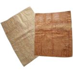 Bhojpatra Sheets 11 x 9 Inches ( Pack of 2 ), Himalayan Birch Tree Bark, Bhoj Patra Paper for Yantra and Mantra Writing