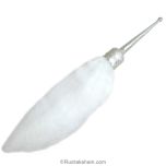 Chanvar / Chamar for puja / Chaur / Chawer / Chawar / Chanwara / Chanvar Fan / Fly Whisk | White Metal Base