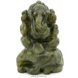 4 Inch Labradorite Ganesha, Labradorite Gemstone Ganesh Statue, Handmade Lord Ganesh Ganpati, Labradorite Crystal Ganesha Idol