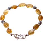  Jupiter ( Brihaspati ) Zodiac Bracelet | Golden Topaz Beads Bracelet with Silver Accessories to remove the malefic effects of Planet Jupiter / Vrihaspati 