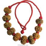 Narayan Kavach, 10 Mukhi Nepal Beads mala for Name, fame, protection, success in legal disputes, devotion to Lord Mahavishnu. Talisman For Land Deals, Success & peace