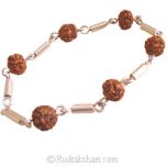 Rudraksha Pipe Bracelet - 1