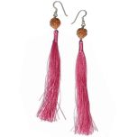 Rudraksha Tassel Earring