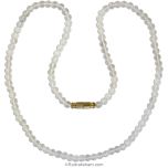 5 mm Sphatik Diamond Cut Stone Beads Mala Necklace | Original and Natural Sphatik / Crystal / Quartz High Grade Diamond Cut Gemstone Necklace | 108 Beads