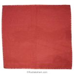Woolen Puja Asana Red - 1