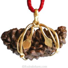 1 Mukhi Rudraksha Gold Collector Pendant | Buy Ek Mukhi Gold Pendant at Best Price, Original One Mukhi Bead Pendant