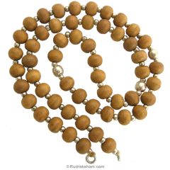  7.5 mm White Sandalwood Necklace