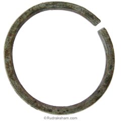 Black Horse Shoe Ring - Shani Ring, Energised Original Horse Shoe Ring for Good Luck, Real Black Horse Shoe Iron Ring - remove malefic effect of Saturn