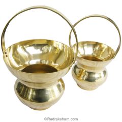 Kamandal Set / Pooja Brass Kamandal, Kamandalam, Kamandalu