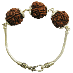 Buy Evil eye rudraksha bracelet Online in India  SILVER SIDDHI 