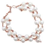 Pearl Bracelet in Copper