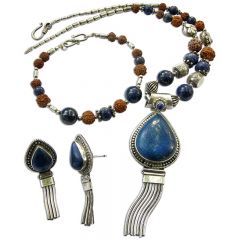  Lapis Lazuli Jewelry Set