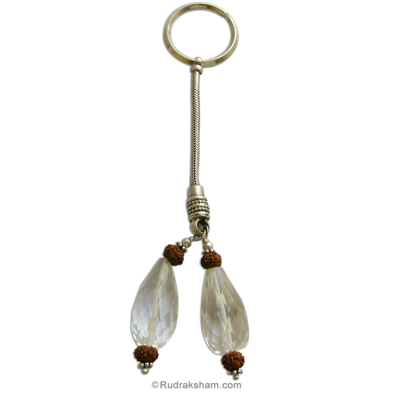 Rudraksha keychain sales